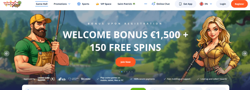 Offerta di benvenuto V.Vegas